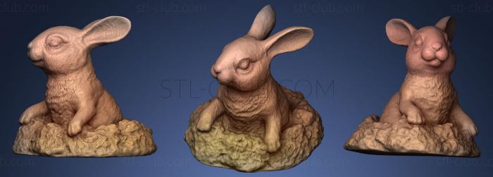 3D модель Садовый Кролик (STL)
